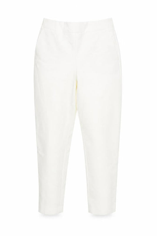 Womens UK Size M Zara Regular Fit  White Trousers