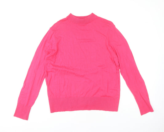 Womens UK Size 12 Monki Pink Pullover Jumper