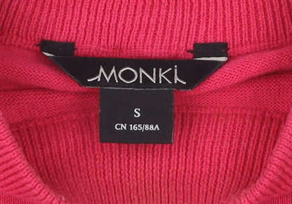 Womens UK Size 12 Monki Pink Pullover Jumper