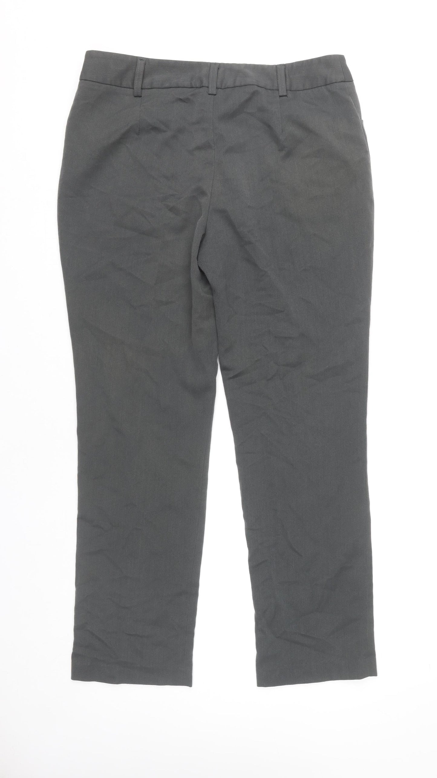 Womens UK Size XL Pure Regular Fit  Grey Trousers