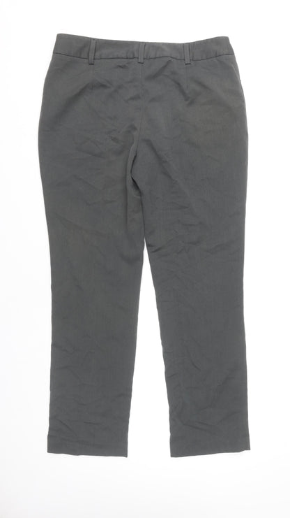 Womens UK Size XL Pure Regular Fit  Grey Trousers