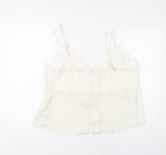 Womens UK Size 20 Marks and Spencer Ivory Camisole Camisole