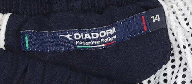 Diadora Boys Blue Jogger Trousers, Size 12 Years