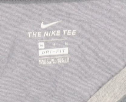 Womens UK Size M Nike Grey Basic T-Shirt
