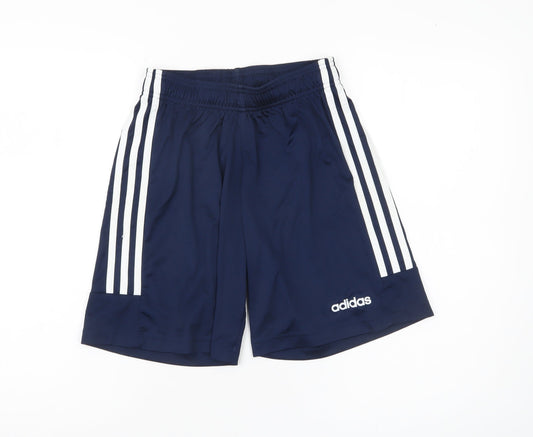 Adidas Men's Blue Athletic Shorts Size S