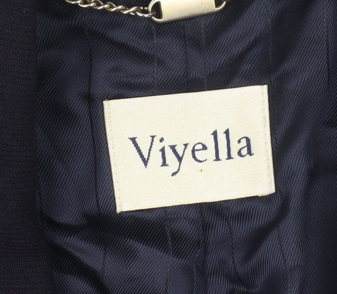 Viyella Women's Black Blazer, Size 14, Classic Design