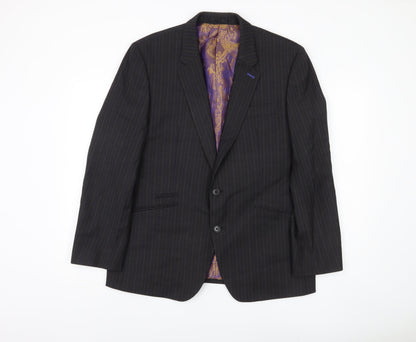 Mens UK Size 42 NEXT Regular Black Suit Jacket