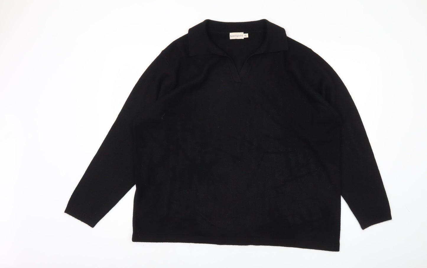Womens UK Size XL Bonmarché Black Pullover Jumper
