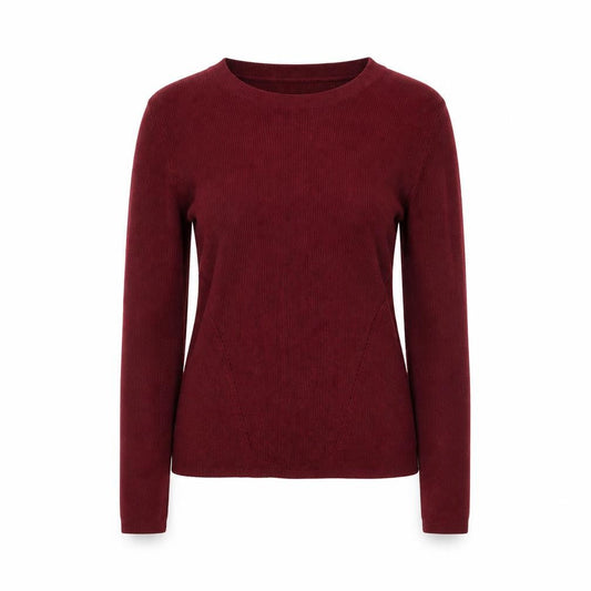 Front view of H&M Women’s Red XS Pullover Knit Jumper