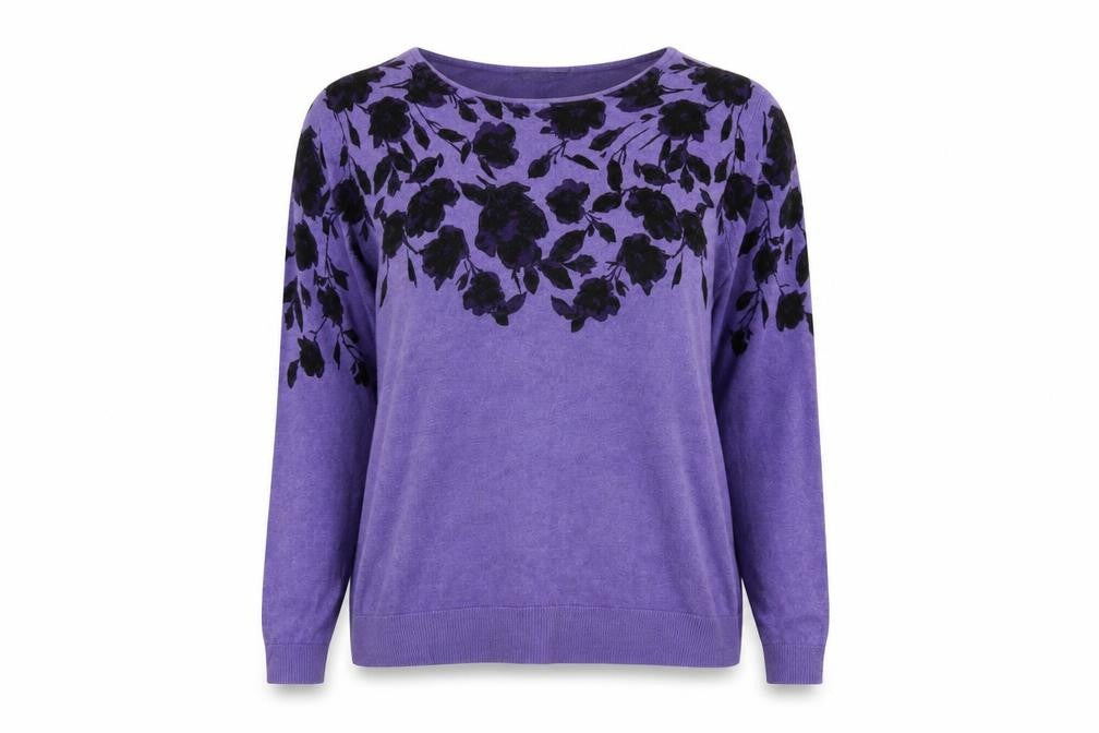 Womens UK Size 20 BHS Purple Pullover Jumper