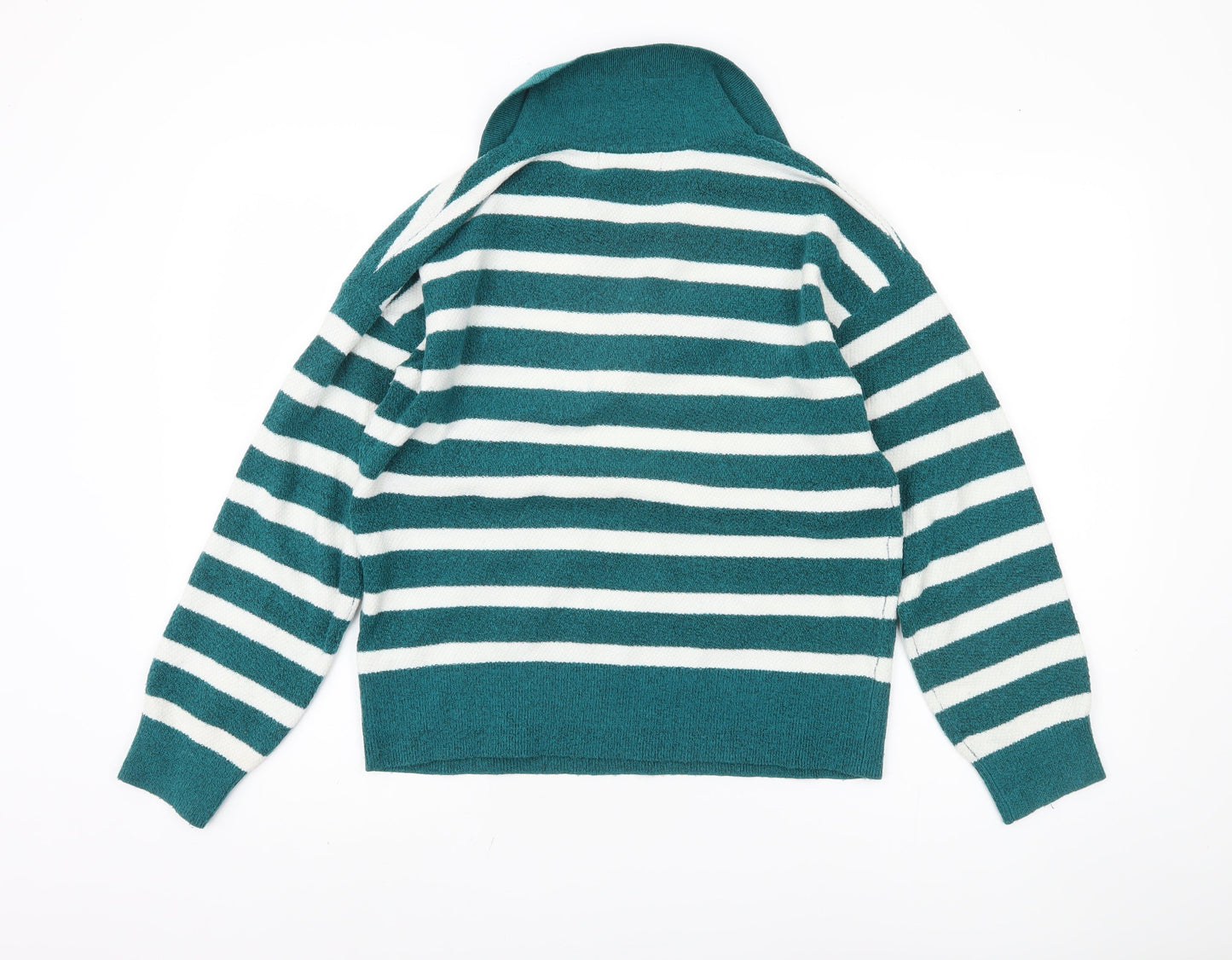 Womens UK Size S Marks and Spencer Green Pullover Jumper