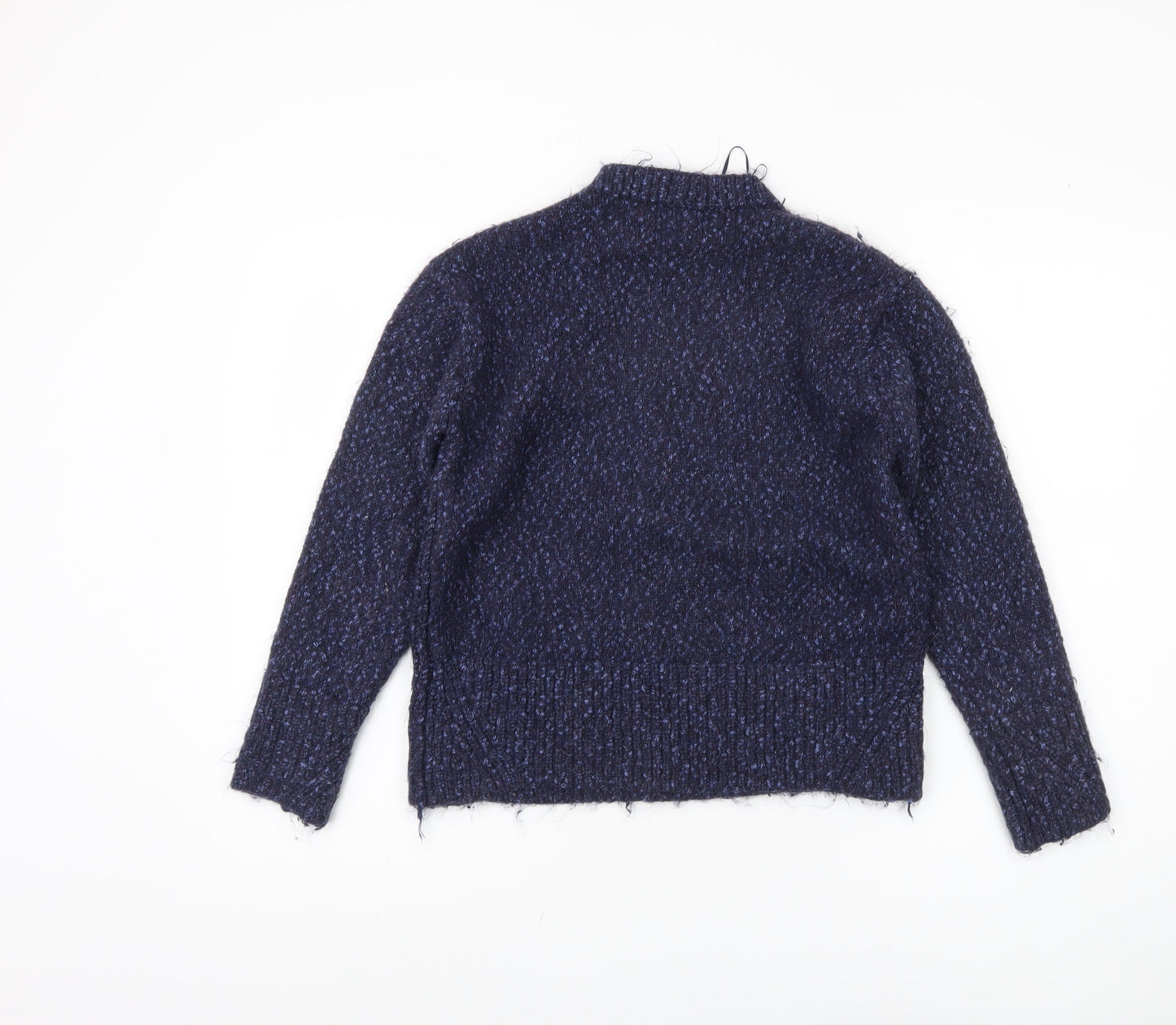 Womens UK Size M Marks and Spencer Blue Pullover Jumper