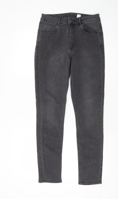 Grey Skinny Ankle Jeans for Men, Size 29