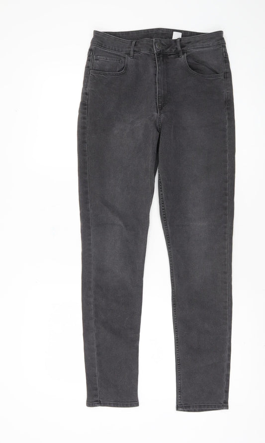 Grey Skinny Ankle Jeans for Men, Size 29
