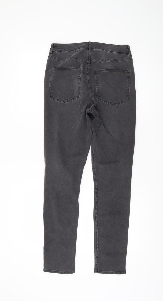 Grey Skinny Ankle Jeans for Men, Size 29
