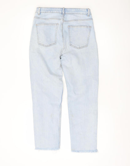 Denim Co. Women's Blue Straight Jeans 12 Regular Fit