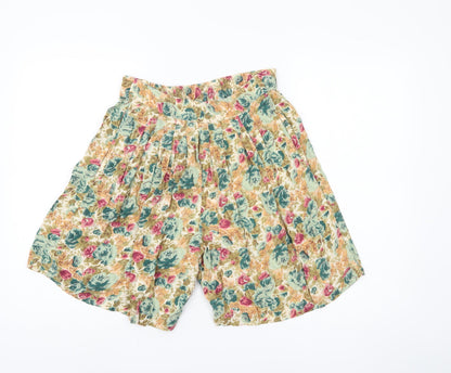 Womens UK Size S Unknown Relaxed Fit Culotte Shorts