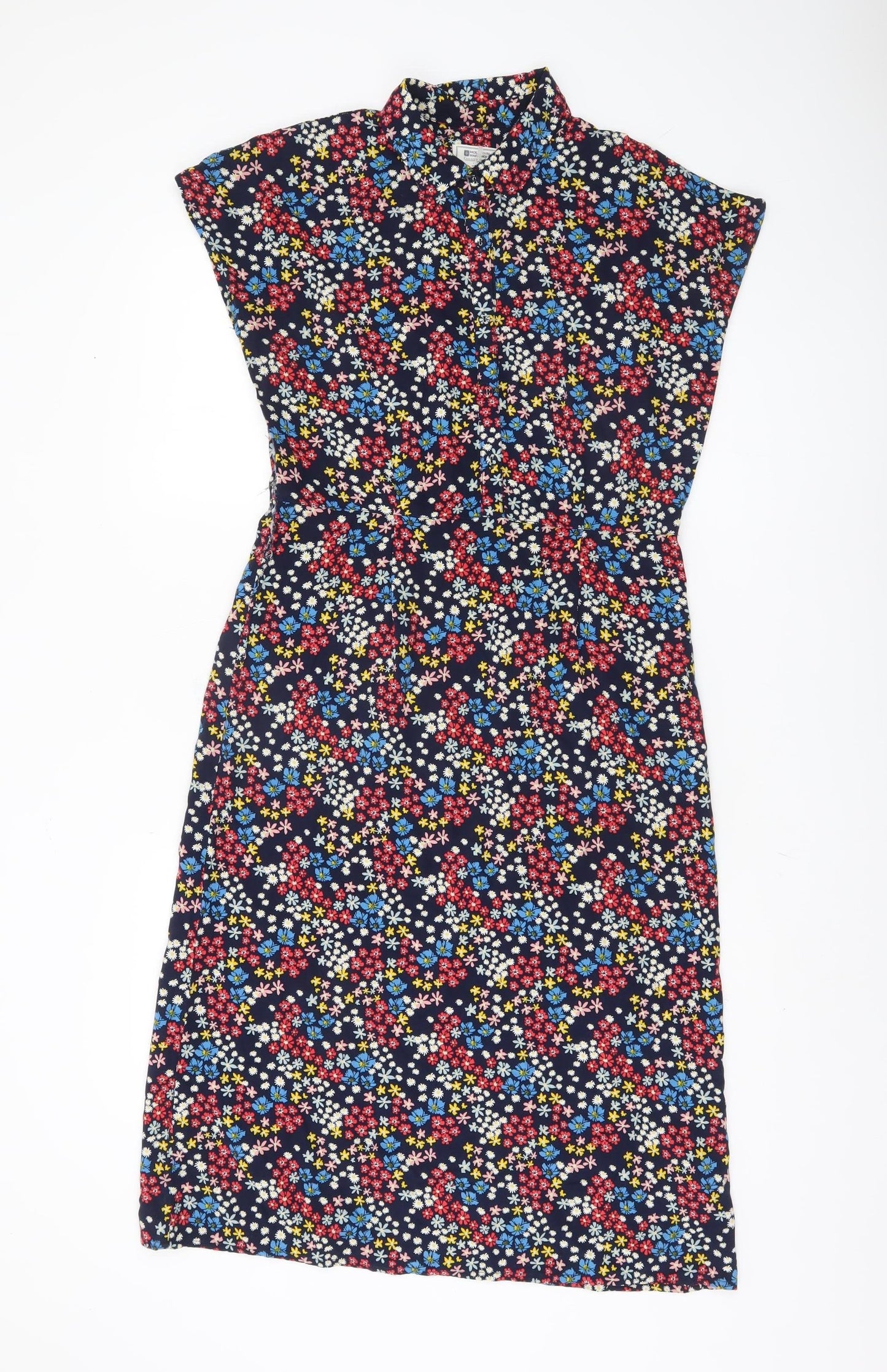 Mountain Warehouse Women's Floral Dress, UK 8, Multicoloured