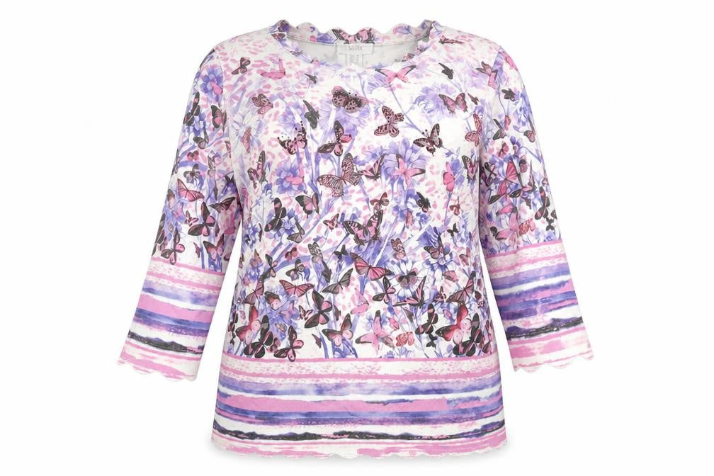 Womens UK Size 16 Mona Multicoloured Pullover Jumper