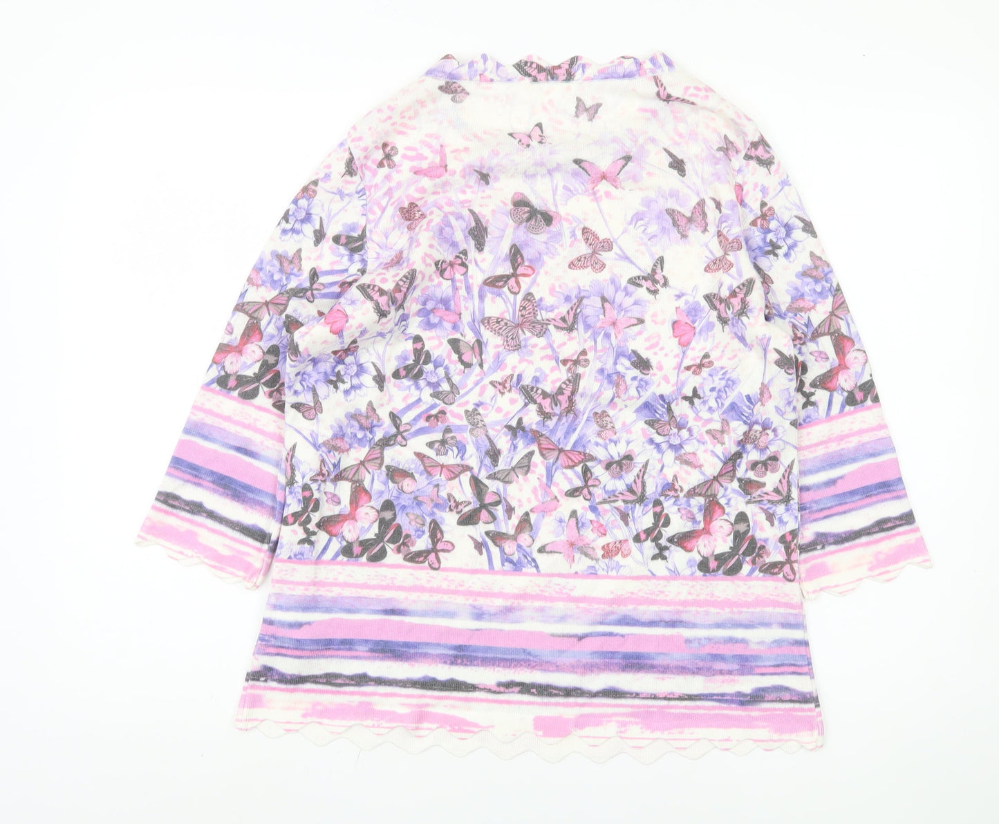 Womens UK Size 16 Mona Multicoloured Pullover Jumper