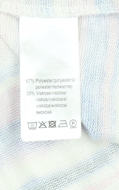 Womens UK Size 16 Mona Multicoloured Pullover Jumper