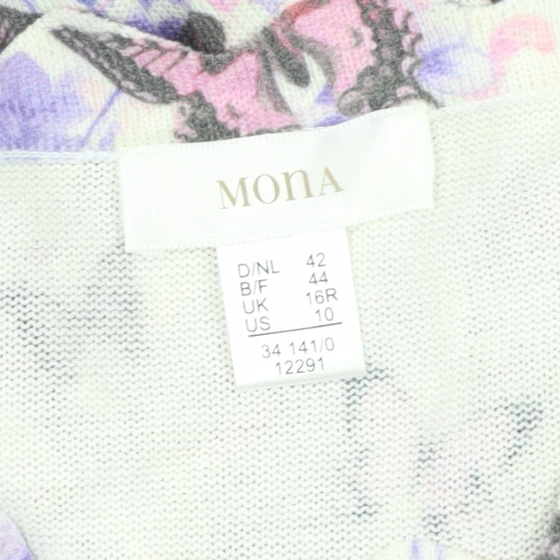 Womens UK Size 16 Mona Multicoloured Pullover Jumper