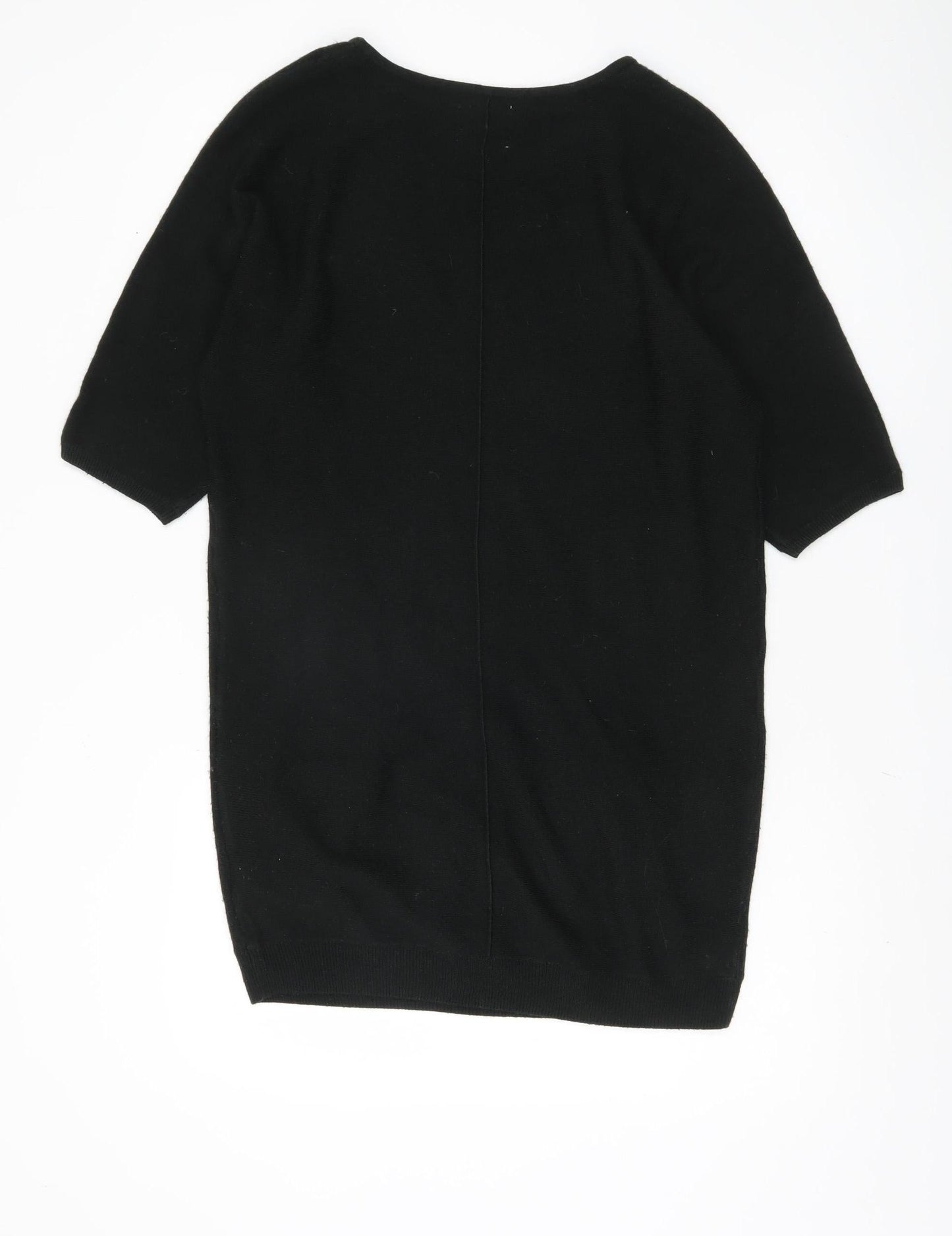 Womens UK Size 12 New Look Black Tunic Jumper