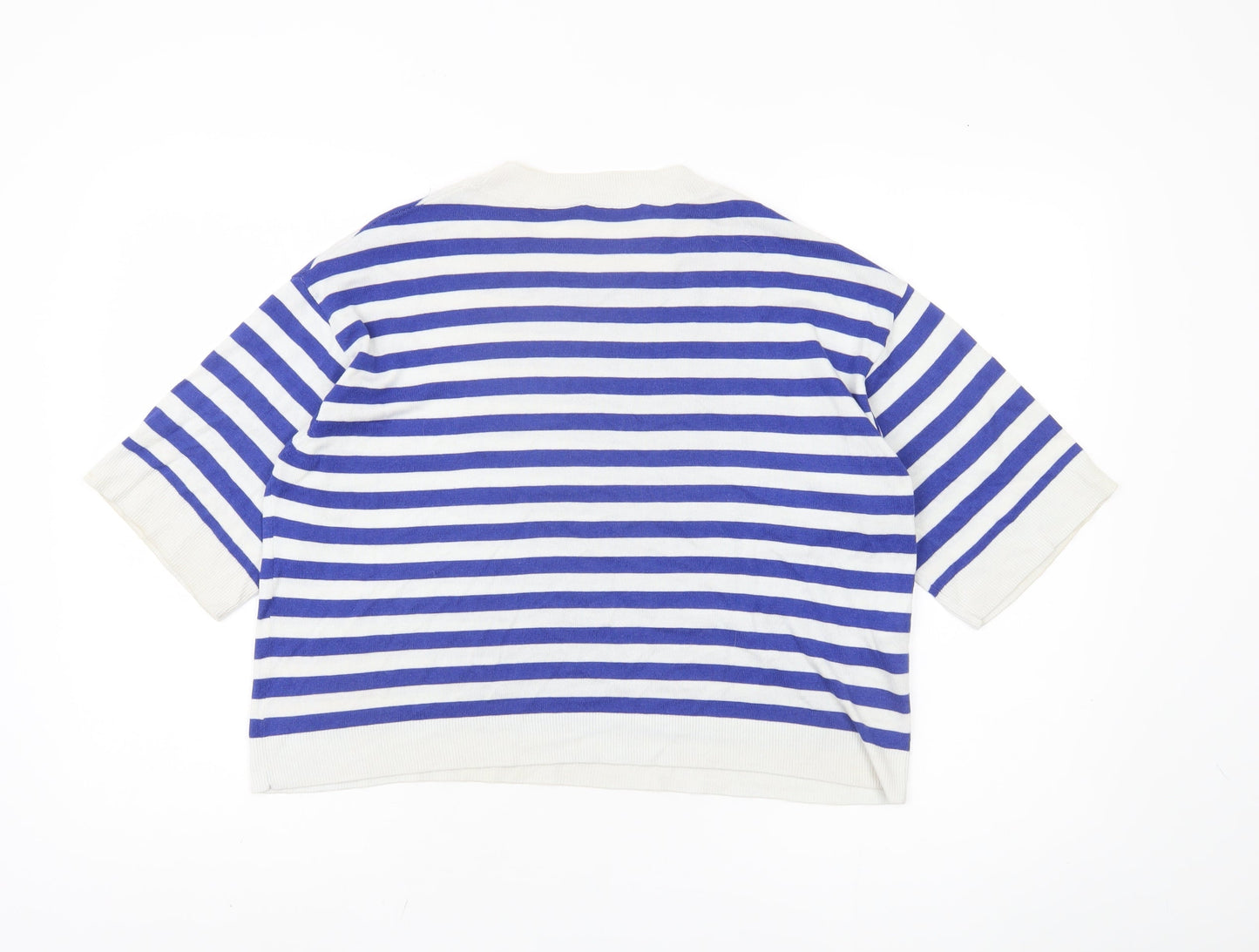 Womens UK Size L MNG Blue Pullover Jumper