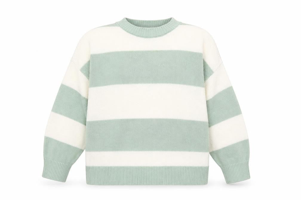 Womens UK Size 12 H&M Green Pullover Jumper