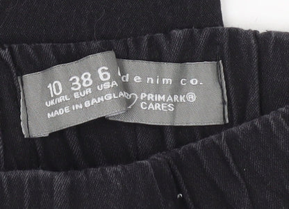 Primark Women's Black Slim Jegging Size 10