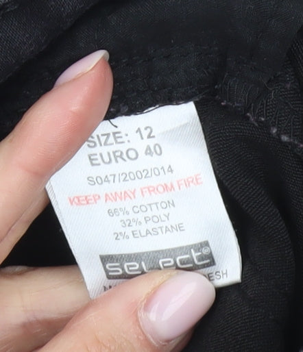 Select Women's Black Mid Rise Jeans Size 12