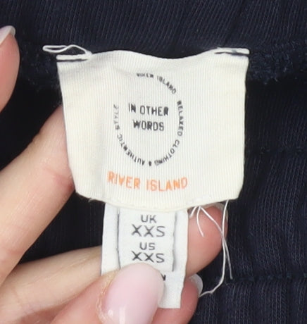 River Island Men's Blue Joggers XXS