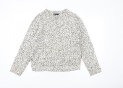 Womens UK Size S Marks and Spencer Grey Pullover Jumper