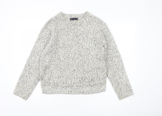 Womens UK Size S Marks and Spencer Grey Pullover Jumper