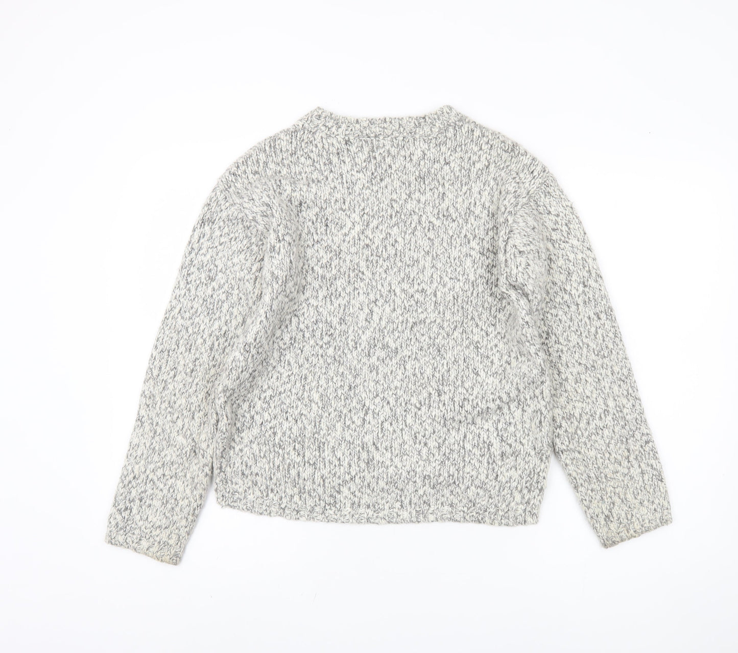 Womens UK Size S Marks and Spencer Grey Pullover Jumper