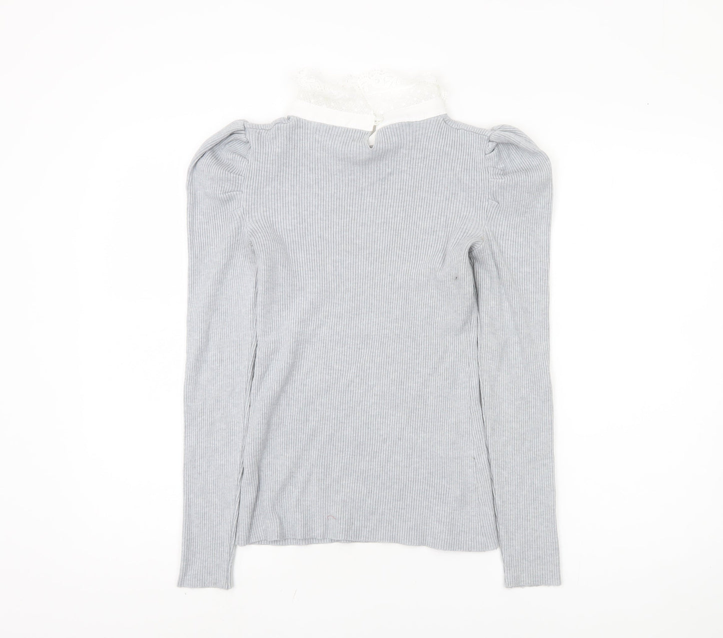 Womens UK Size M Oasis Grey Pullover Jumper