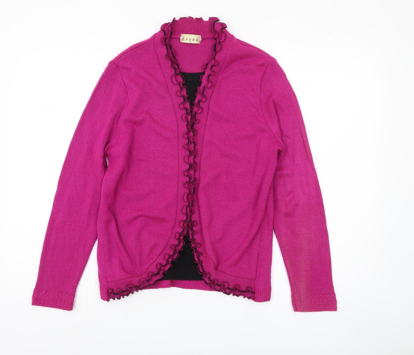 Womens UK Size M Keeno Pink Cardigan Jumper