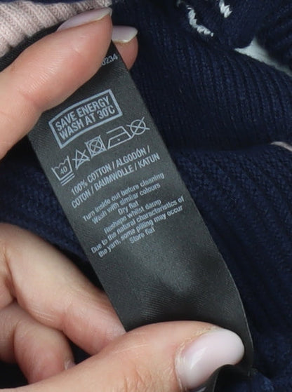 Womens UK Size 12 Dorothy Perkins Blue Pullover Jumper