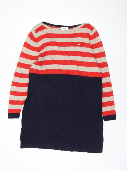 Womens UK Size L Wallis Multicoloured Pullover Jumper