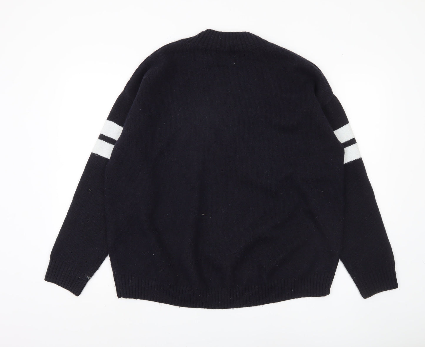 H&M Men's Black M Yale Pullover Jumper