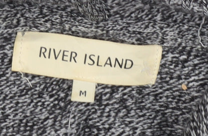 River Island Men's Grey Pullover Jumper, Size M