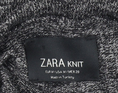 Womens UK Size 12 Zara Grey Pullover Jumper