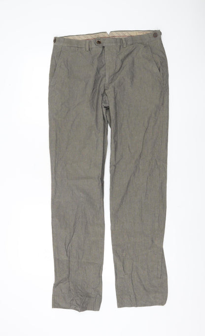 Banana Republic Men's Grey Chino Trousers 32