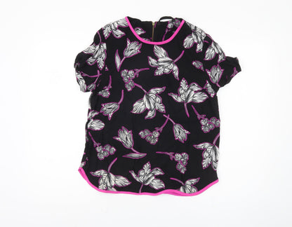Womens UK Size 14 Dunnes Multicoloured Basic Blouse
