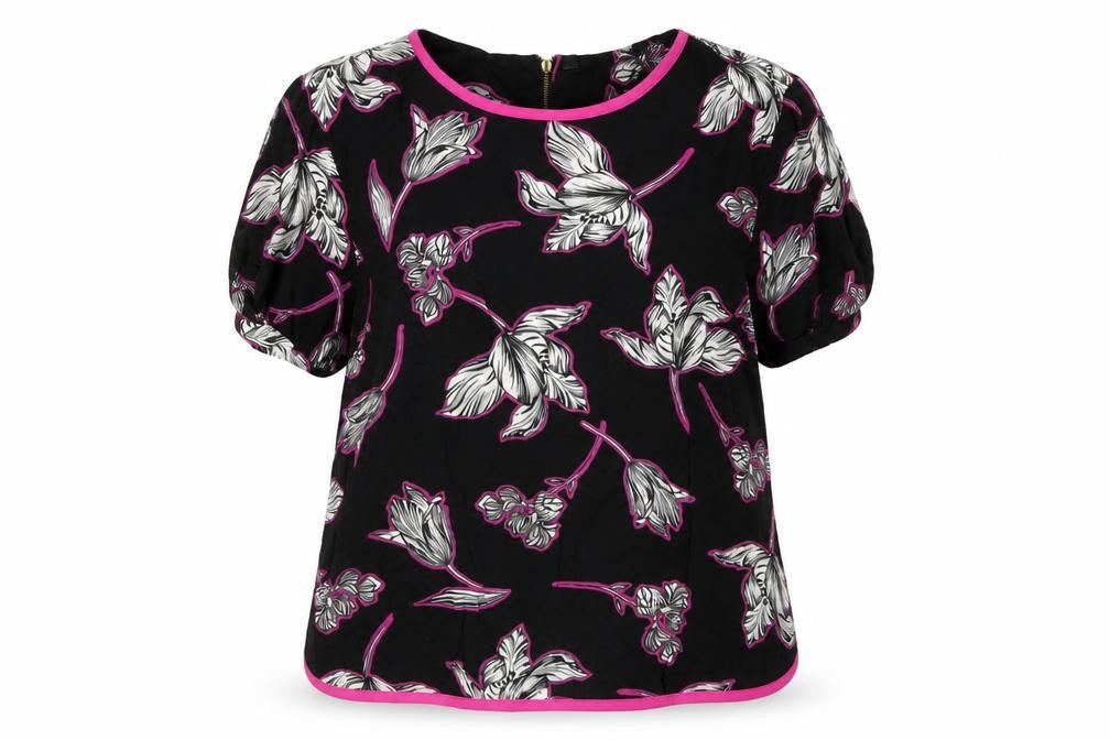 Womens UK Size 14 Dunnes Multicoloured Basic Blouse