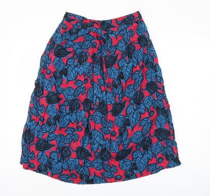 Monsoon Women's Multicoloured Floral Skirt Size 8