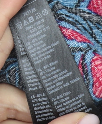 Monsoon Women's Multicoloured Floral Skirt Size 8