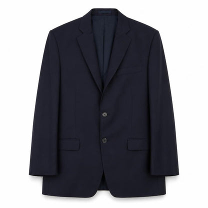 Macy's Men's Blue Wool Blazer - 40R, Formal Wear