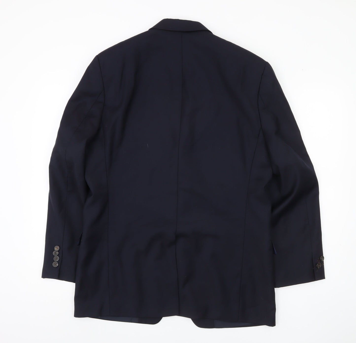 Macy's Men's Blue Wool Blazer - 40R, Formal Wear