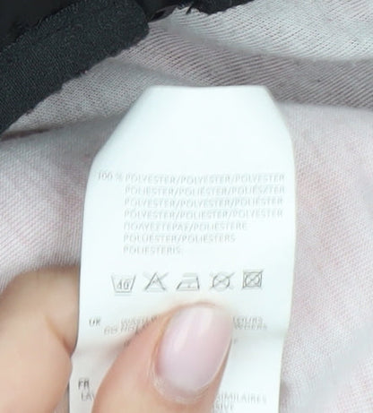 Lonsdale Women’s Black Pink Windbreaker Jacket Size 12